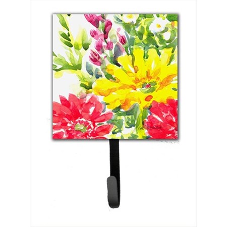 Carolines Treasures Flower Leash Holder Or Key Hook 6136SH4